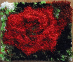 One Red Rose Rug